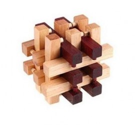 Puzzle de Madera de Haya Cubo Trampa