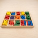 Juego de Números de Madera - Operaciones Matemáticas
