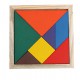 Tangram de Madera para Niños (11x11 cm)